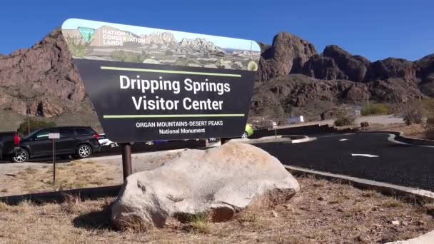 Arizona Usa November 2019 Syng Dripping Springs Visitor Center Arizona — 비디오