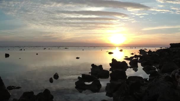 エジプトのマルサ アラム紅海の日の出 — ストック動画