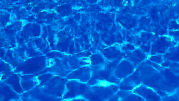 Water Pool Sunlight Reflected Waves Reflection Glare Sun Glare Water — Stock Video