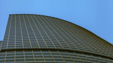 Modern ofis gökdelenler alacakaranlıkta