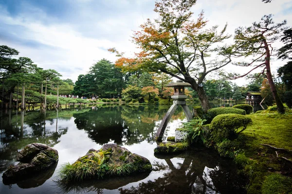 Ιαπωνικό κήπο, Καναζάβα — Φωτογραφία Αρχείου