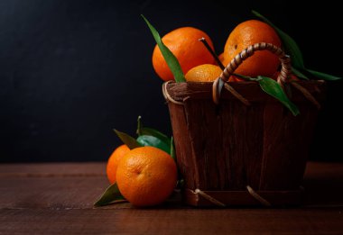 Kara günü taze mandalina