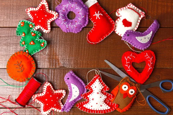 Kerstdecoratie homecraft speelgoed — Stockfoto