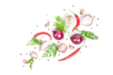 Baharat ile kırmızı soğan 