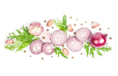 Kırmızı soğan dilimleri