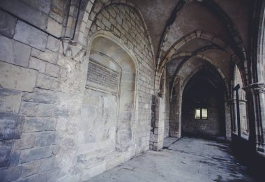 Europa, Barselona, İspanya. Eski bina Barcelona, İspanya