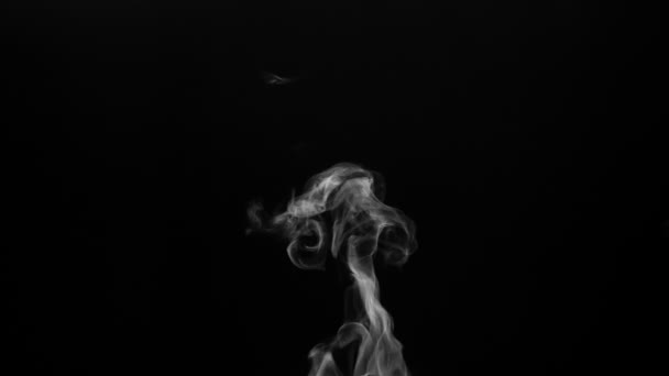 喷射的蒸汽从一杯茶 — 图库视频影像