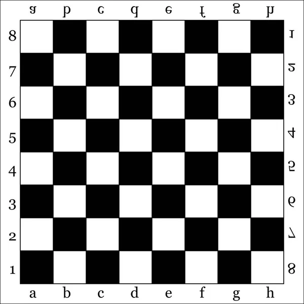 Ilustração do vetor de tabuleiro de xadrez —  Vetores de Stock