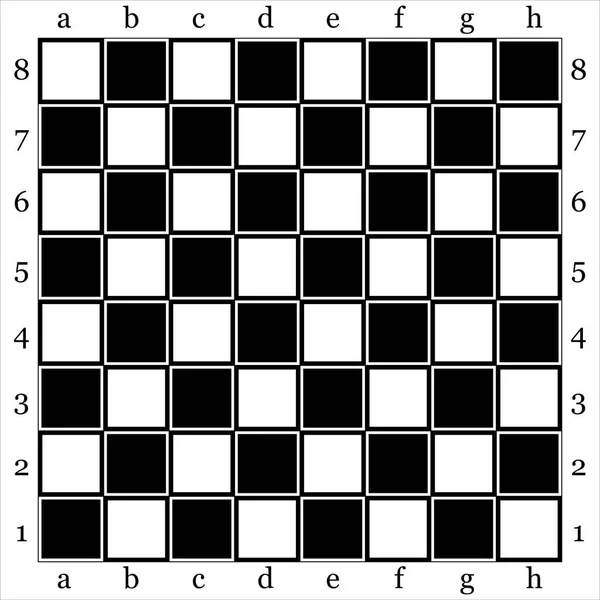 チェス盤のベクトル図 — ストックベクタ