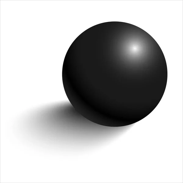 球形与阴影 — 图库矢量图片