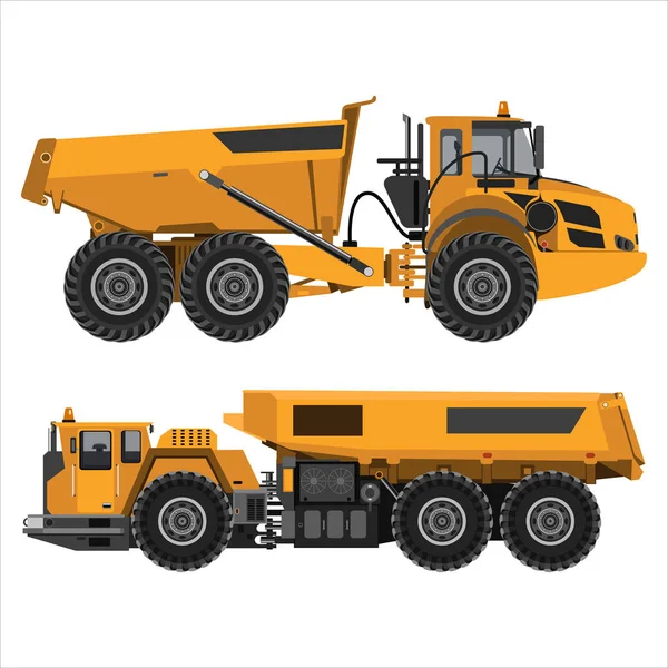 多関節型ダンプ トラックストックベクター ロイヤリティフリー多関節型ダンプ トラックイラスト ページ 2 Depositphotos