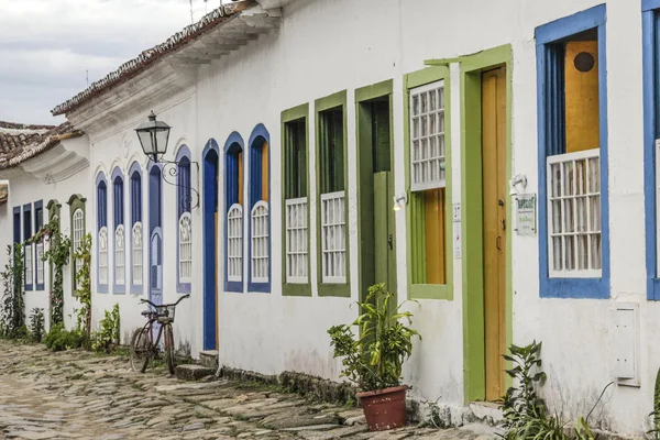 Paraty historiska byggnad i Rio de Janeiro Brasilien — Stockfoto