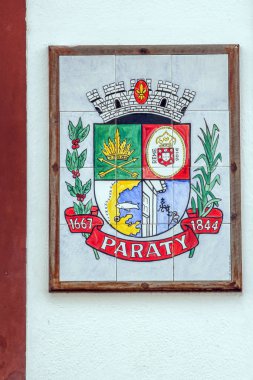 Paraty tarihi binada Rio de Janeiro Brezilya