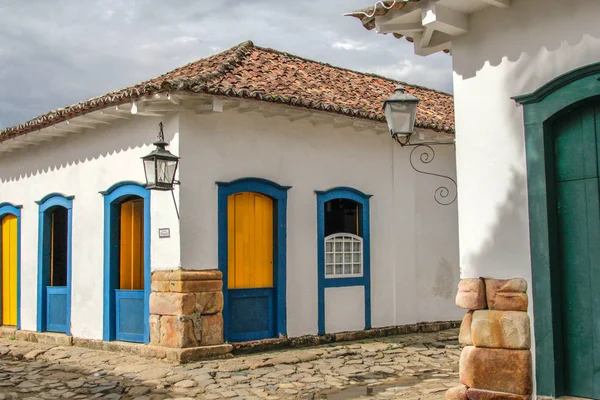 Paraty tarihi binada Rio de Janeiro Brezilya