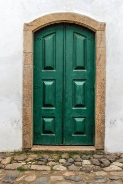 Paraty tarihi binada Rio de Janeiro Brezilya