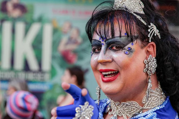 Drag Queen w parada dumy gejowskiej Sao Paulo 21 — Zdjęcie stockowe