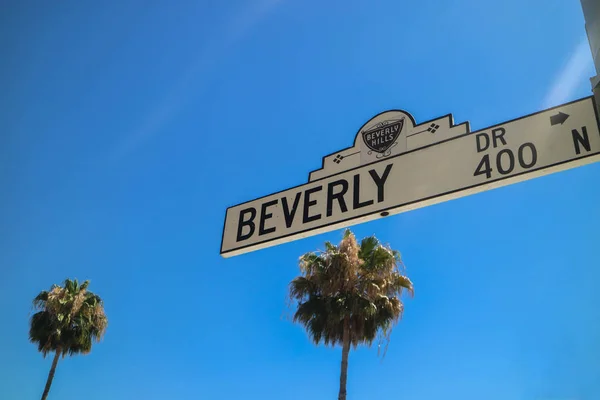 Placa na rua de Los Angeles — Fotografia de Stock