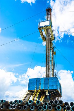 Petrol ve gaz kuyuları delme için teçhizat