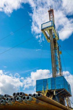 Petrol ve gaz kuyuları delme için teçhizat