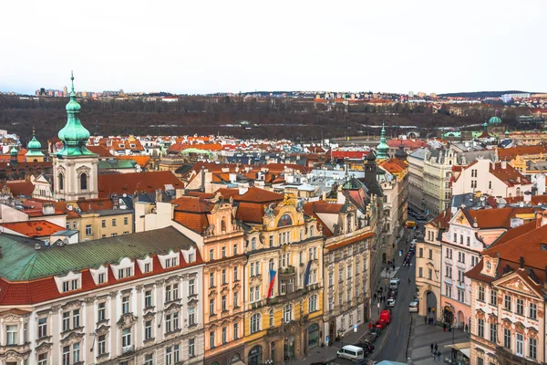 Prag Tschechien Januar 2018 Panorama Der Stadt Prag Die Altstadt — Stockfoto