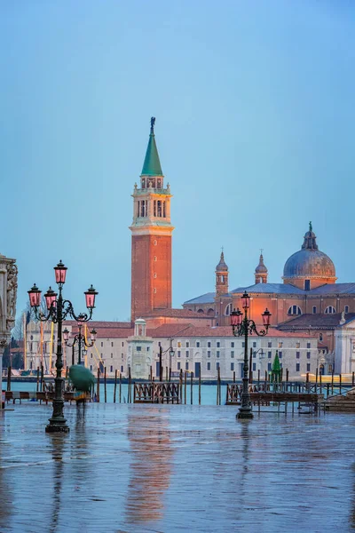 Piazza San Marco på natten, Venedig — Stockfoto