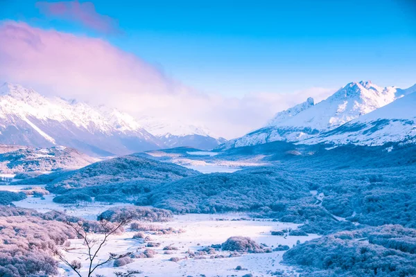 Temporada Invierno Los Valles Ushuaia — Foto de Stock