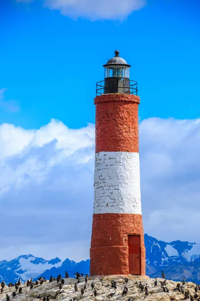 Maritime traffic on the Beagle Channel, entrance to the City of Ushuaia