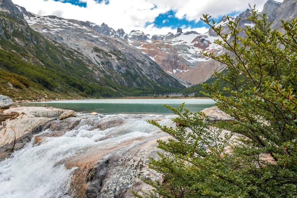 Lato Dla Laguna Esmerada Ushuaia — Zdjęcie stockowe