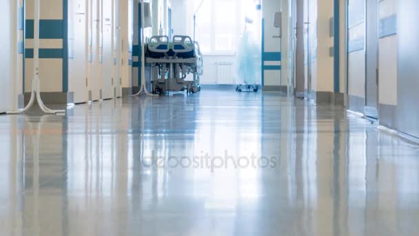 Interno della sala d'ospedale — Video Stock