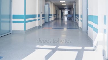 Tarama penceresi ışık siluet hastanede