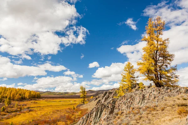 Outono montanhas paisagem — Fotografia de Stock