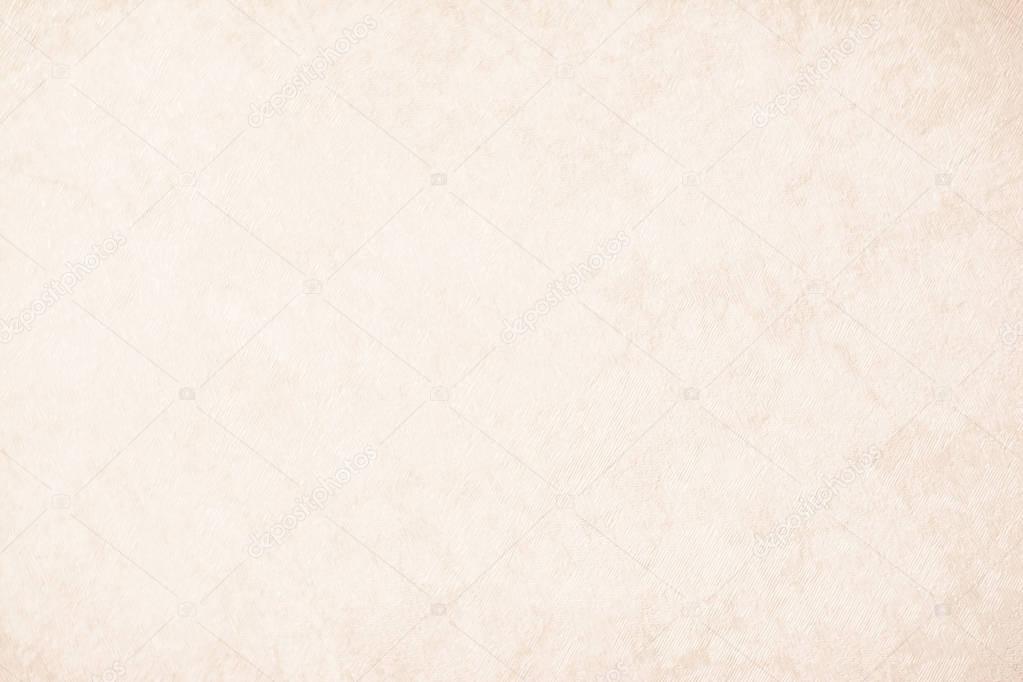Cream texture background paper in beige vintage color, parchment paper
