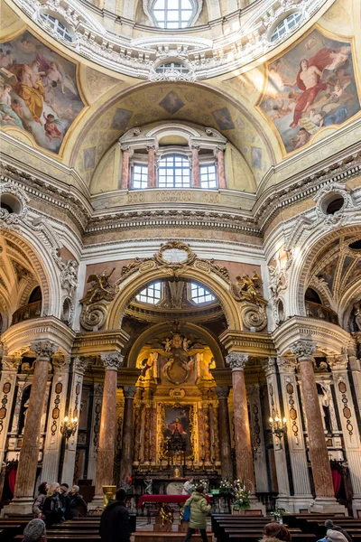 Koninklijke Kerk San Lorenzo in Turijn, Italië — Stockfoto