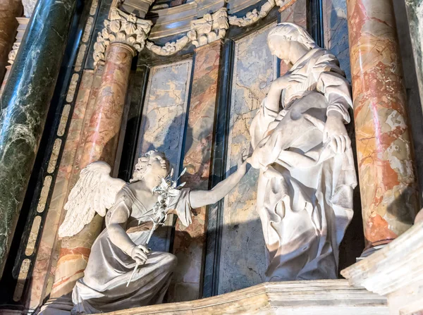 Koninklijke Kerk van San Lorenzo detail in Turijn — Stockfoto