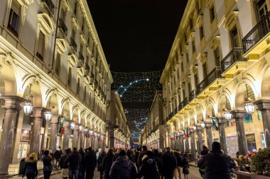 Noel ışıkları Torino, İtalya