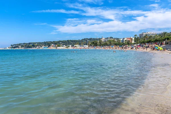 Plage du Ponteil,アンティーブ,フランス — ストック写真