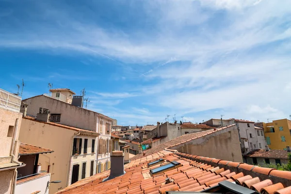 Staré město Antibes pohledy a Panorama — Stock fotografie