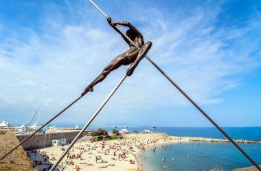 Plage de la Gravette, Antibes, Fransa