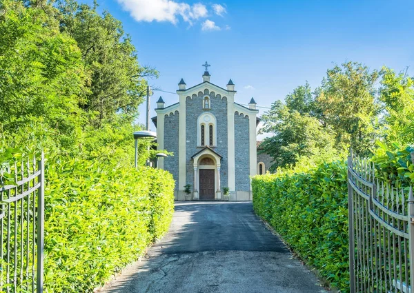 San Venanzio Abate Church, Busana, Italy — Stock Photo, Image