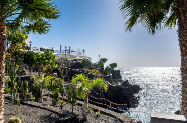 Boardwalk in Puerto del Carmen, Lanzarote, Spain — Stock Photo, Image