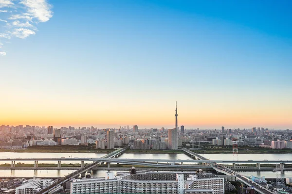 Zakelijk Cultureel Concept Panoramisch Moderne Stad Skyline Vogel Oog Luchtfoto — Stockfoto