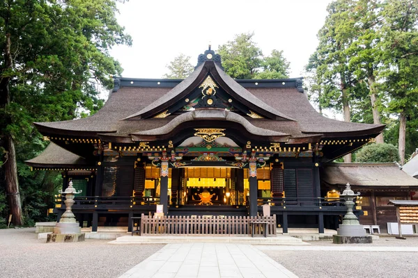 Katori Jingu Shrine Het Groene Woud Geschiedenis Cultuur Erfgoed Chiba — Stockfoto