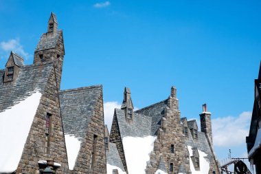 Büyücü dünya, Harry Potter, Ortaçağ Kalesi Universal Studios Japonya (Usj), Osaka, Japonya