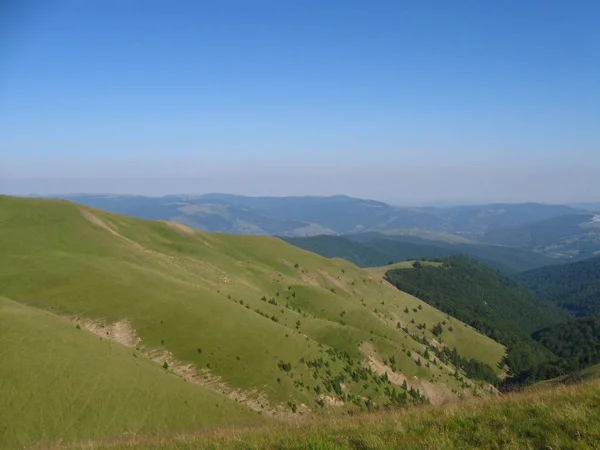 Літній гірський ландшафт — стокове фото