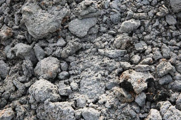 Βρώμικο Χώμα Γκρίζα Άμμο Κοντινό Πλάνο Υφή Του Φυσικού Υλικού — Φωτογραφία Αρχείου