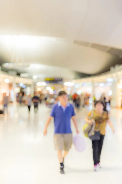 Airport boarding area Blurred background — Stock Photo, Image