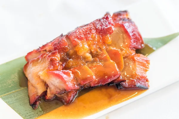 Китайский стиль свинины барбекю — стоковое фото