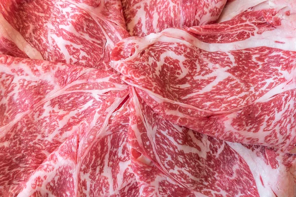 Wagyu A5 говядина текстура мяса — стоковое фото
