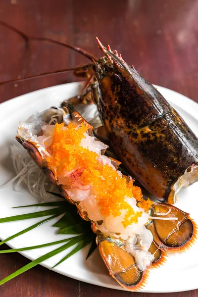 Sashimi di aragosta sul piatto — Foto Stock