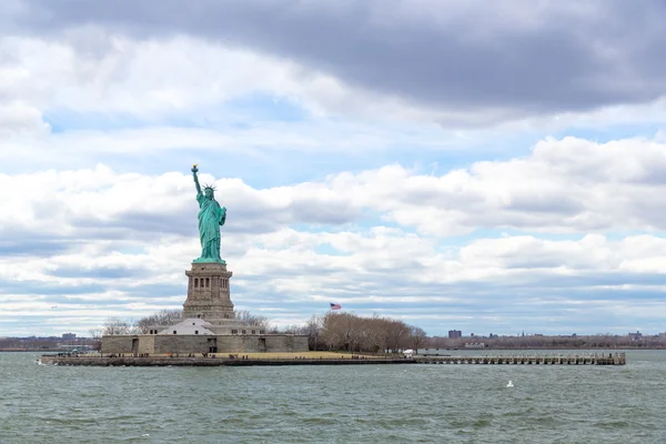 รูปปั้นเสรีภาพในนิวยอร์ก — ภาพถ่ายสต็อก